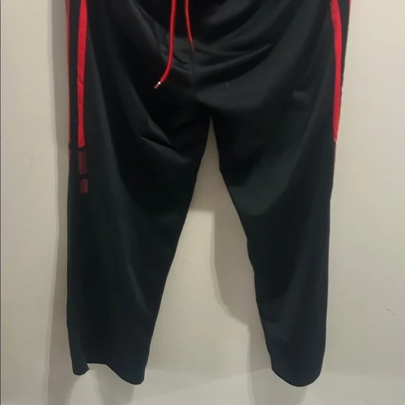 Tek Gear Black Joggers with Red Accents - Picture 5 of 9